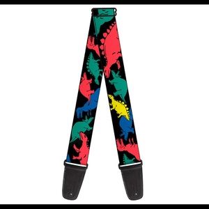 Buckle down dinosaur 🦖 guitar strap